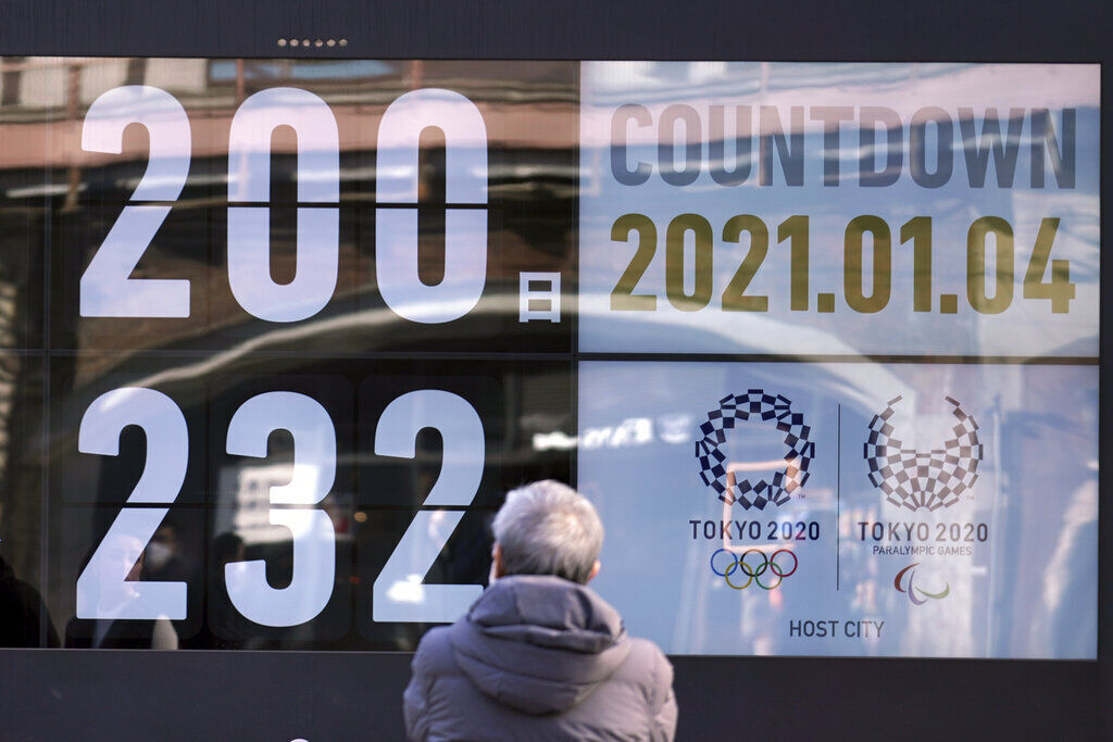 APTOPIX Olympics Tokyo 200 Days
